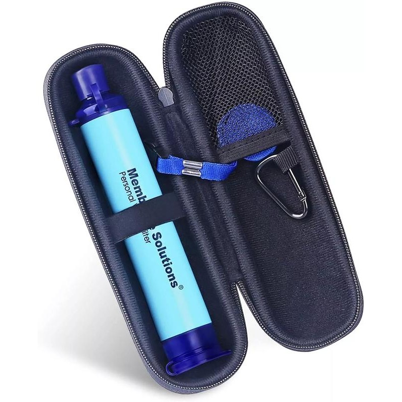 6 or 2 High Capacity Emergency Survival Water Straws -
