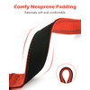Erbine Neoprene Padded Martingale Collar for Dogs, Reflective Soft Nylon