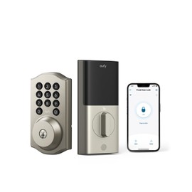eufy Security eufy Security Smart Lock C30, Keyless Entry, Built-in WiFi Deadbolt for Front Door, No Bridge Required, Easy Installation, App Remote Control, Auto Lock, Traditional