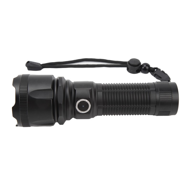 Telescopic Focus Flashlight XHP160 LED Super Bright Flashlight for Camping