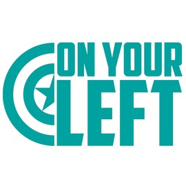 On Your Left Decal (Teal)