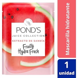 Pond's Cuidado Facial Fruity Hydra Fresh Sandía, Mascarilla, 26 g