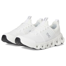 On Kids Cloudswift Youth (Big Sneaker, All White, 4 US Unisex