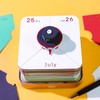 Luocute 3D Calendar, Tear Away Paper Carving Art Snowman 3D