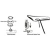 Bicycle Tail Laser Lamp Intelligent Sensing Turn Brake Warning USB