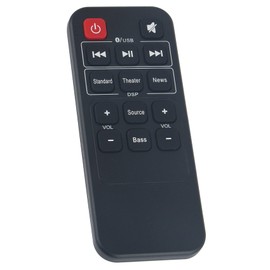 Allimity RMT-HSB318 RMTHSB318 Replacement Remote Control Compatible with Insignia 2.0-Channel Soundbar Sound Bar NS-HSB318 NSHSB318