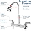 EXCELFU RV Kitchen Faucet,Camper Sink Faucets Replacement with Chrome