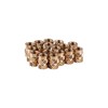 GIVIHGETI M2 Threaded Inserts Set, Press-in Nuts Brass Threaded Bushing,