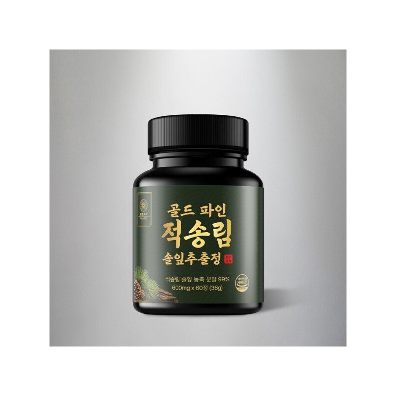 도쿄메타 골드 파인 적송림 솔잎 추출물 정 국내산 100% Tokyo