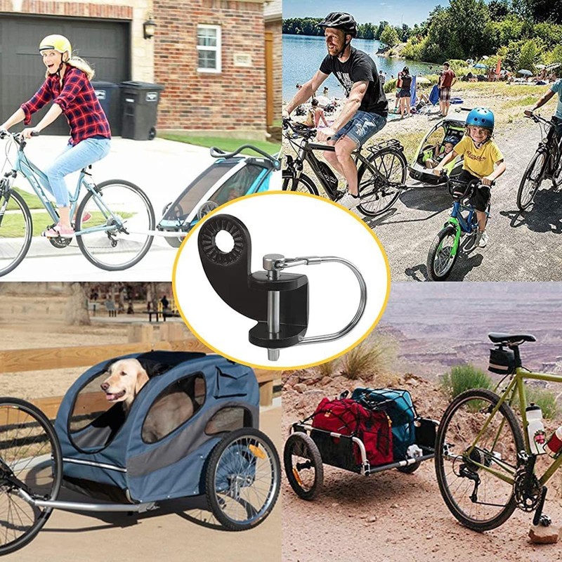 BSSOK 12.2 mm Bicycle Towing Hitch Compatible with Burley, Bicycle