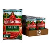 Contadina Canned Tomato Paste With Italian Herbs, 12 Pack, 6