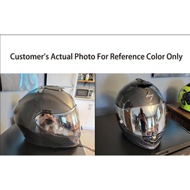 PSLER Helmet Visor for T520 ST1400 R1 - T520 ST1400 R1 Face Shield Helmet Visor Helmet Accessories,Transparent Silver