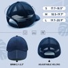 WATAME Summer Toddler Baseball Cap Adjustable Kids Trucker Hat Mesh