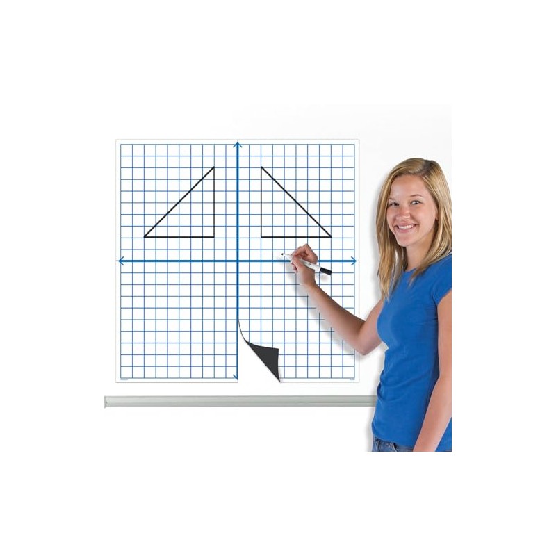 EAI Education Jumbo Magnetic X-Y Coordinate Grid