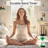 3 Minute Sand Timer for Classroom, Plastic Hourglass Sand Clock,