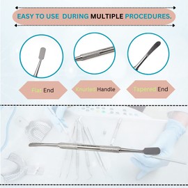 Dental PR3 Pritchard Periosteal Grafting Elevator Oral Implant Hollow Handle Double Ended Surgical Instruments
