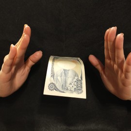 Magic Shop Ring Thread Eco (Loop Thread) (Magic for Easily Floating Bills and Move Things! Easy)