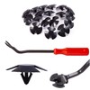 FEBRYTOLD Hood Insulation Retainer Clips - 40 Pcs Hood Insulation