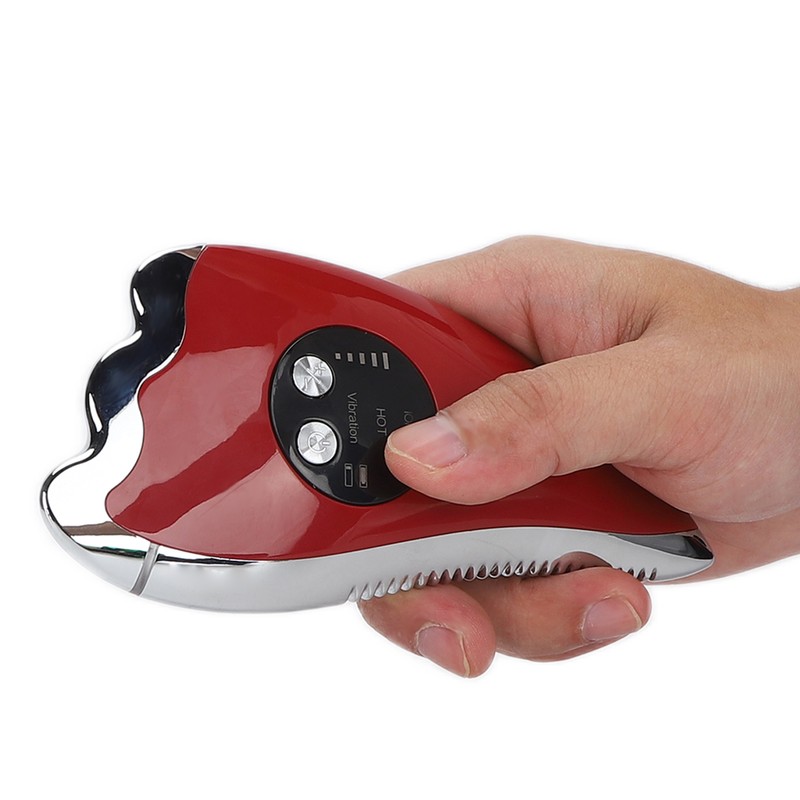 Electric Guasha Massage Tool Microcurrent Face Slimming Machine Beauty Scraping