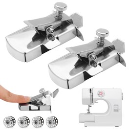 Magnetic Seam Guide, Multifunctional Universal Sewing Machine Accessories 2 Pcs, Sewing Machine Straight Sewing Auxiliary Guider for Quilting and Hemming, Fits Most Sewing Machines