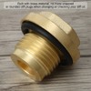 Differential Plug, Differential Oil Drain Bolt, Brass Diff Filler Differential