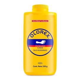 Talco Para Pies Olorex Clásico Desodorante 330g