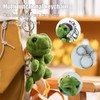 Keyring Turtle Gift, Plush Keychain, Plush Turtle Pendant Cuddly Toy
