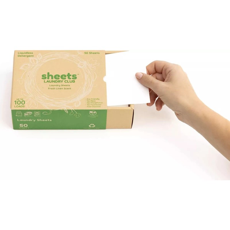 Laundry Club Detergente Para Ropa En Hojas Laundry Club 50