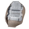Zieichy Driver Side Bottom Replacement Cloth Seat Cover Med Parchment
