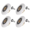 uxcell Shower Door Roller Wheel 25mm Diameter Replacement Part for
