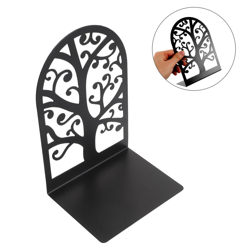 Gatuida 2pcs Tree Shadow Book Stoppers Decorative Desktop Organizer for