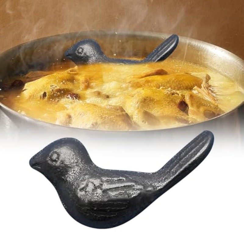 Lucky Iron Bird,Animal Cast Iron | Dietary Support Sparrow Cooking