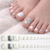 MoodroAll Pedi Tip Self Pedi Magnetic Gel, 1 piece, M06.Pearl Milky Way / MoodroAll 패디팁 셀프 패디 자석젤, 1개, M06. 진주 은하수