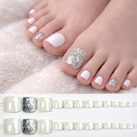 MoodroAll Pedi Tip Self Pedi Magnetic Gel, 1 piece, M06.Pearl Milky Way / MoodroAll 패디팁 셀프 패디 자석젤, 1개, M06. 진주 은하수