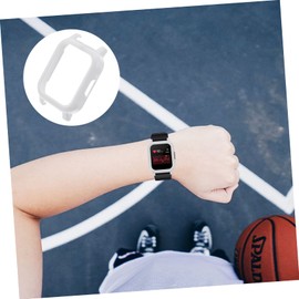 jojofuny 2pcs Stylish Smartwatch Pc Protective Case for Millet Lightweight Scratch-Resistant Bumper Easy Installation Full Compatible