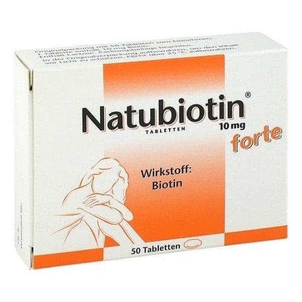 Natubiotin 10 mg Forte Tablets Pack of 50
