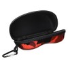 Tacy LM-7101-3 Sunglasses Case, Stylish, Hard Case, Zipper, Polyurethane, EVA,