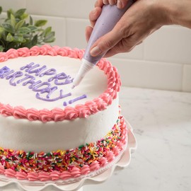 Hutzler Disposable Decorating Bags and 3 Decorating Nozzles Set