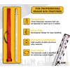 AdirPro 14-Foot Aluminum Grade Rod – 10ths, Dual Sided 4-Section