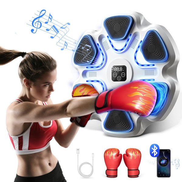 SPIEEK Music Boxing Machine, Boxing Machine Wall Mounted Music with