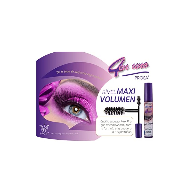 Prosa mascara de pestañas y separador de pestañas GlowMe Lab.