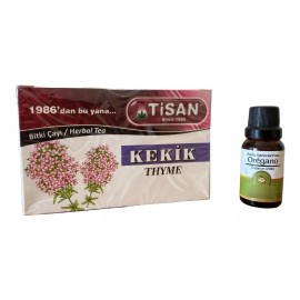 Zeliha Aceite Esencial De Orégano 70% Carvacrol + Té Orégano Turco