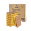 Eco Sponge Scourers Pack of 16 Plastic Free Sponges Washing