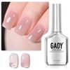GAOY- Esmalte de uñas en gel Jelly Nude, esmalte en