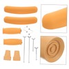 KONTONTY Crutch Accessories Kit Replacement Parts Pads Tips Handle Grip