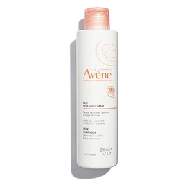 Eau Thermale Avene Gentle Milk Cleanser, Moisturizing No Rinse Cleansing Lotion for Sensitive Skin, 6.7 oz.
