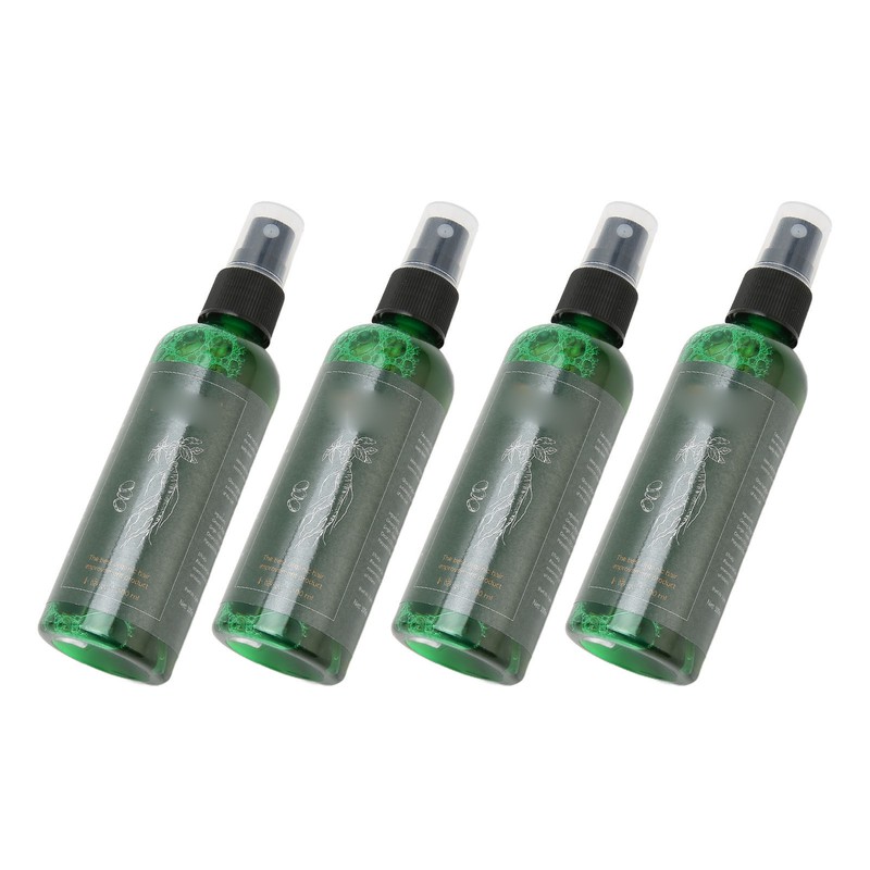 4pcs Ginseng Hair Regeneration Spray Moisturizing Tough Root Hair Regrowth