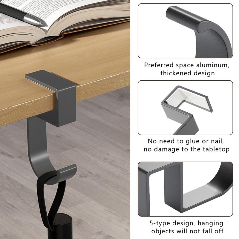 Boutihao Bag Holder for Table, Set of 4 Table Handbag