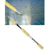 QWORK® 5-Piece Step Drill Taper Drill Bit Titanium Coated HSS