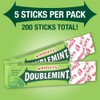 WRIGLEY'S DOUBLEMINT Mint Gum Chewing Gum Bulk Pack, 5 Stick